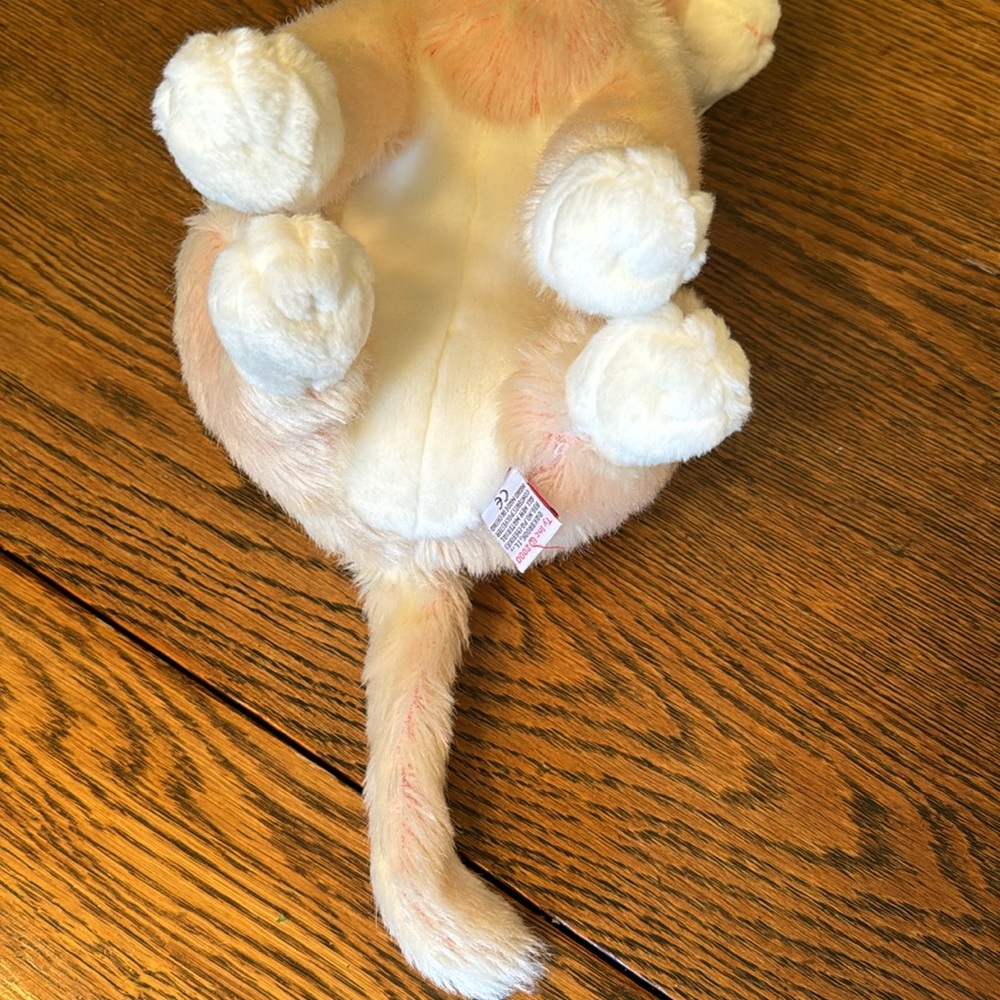 Ty Beanie Buddies Blush Pink Blossom the Cat, 2000 - Picture 6 of 8